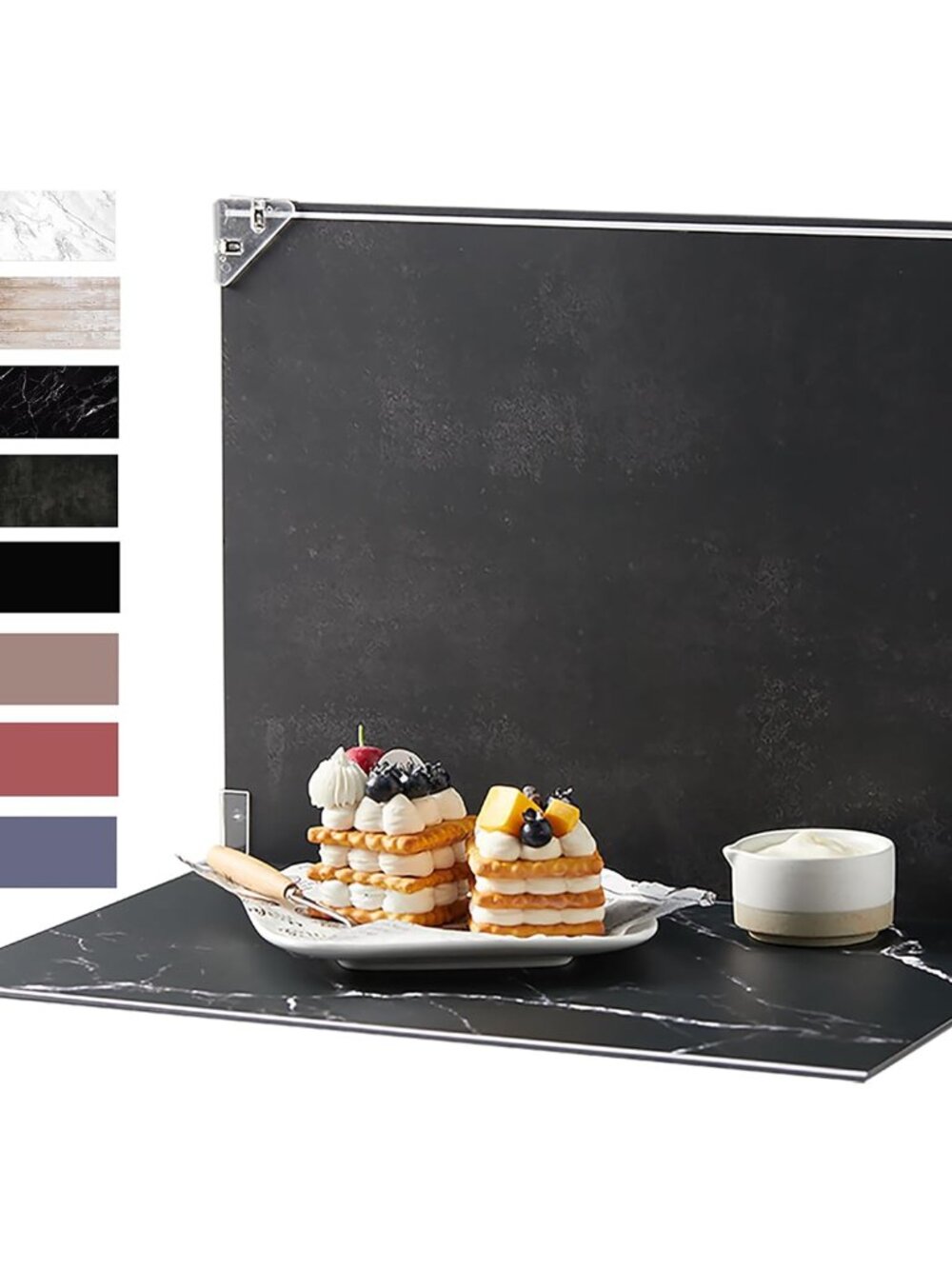 Product Photography Backdrops Kit, 8 Pcs Photo Backdrop Board
